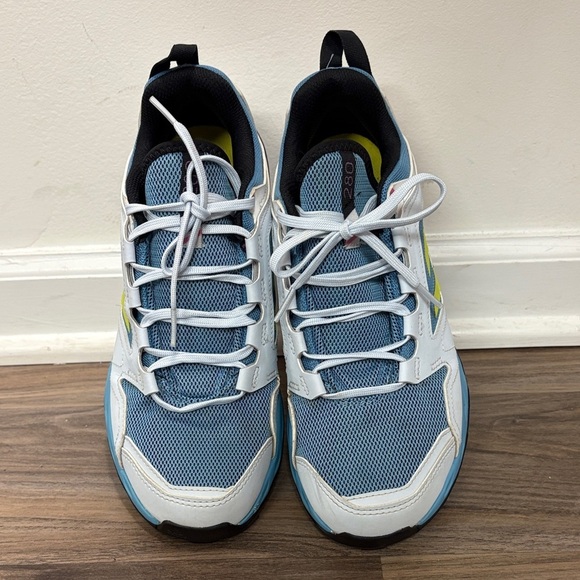 Adidas Women’s Sneakers in Blue and Neon Yellow - Picture 4 of 7